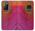 S3201 Pink Peacock Feather Funda Carcasa Case para Samsung Galaxy Note 20 Ultra, Ultra 5G