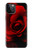 S2898 Red Rose Funda Carcasa Case para iPhone 12, iPhone 12 Pro