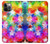 S3292 Colourful Disco Star Funda Carcasa Case para iPhone 12, iPhone 12 Pro