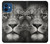 S1352 Lion Face Funda Carcasa Case para iPhone 12 mini