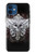 S1434 Skull Wing Tattoo Biker Funda Carcasa Case para iPhone 12 mini