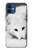 S2569 White Arctic Fox Funda Carcasa Case para iPhone 12 mini