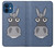 S3271 Donkey Cartoon Funda Carcasa Case para iPhone 12 mini