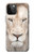 S2399 White Lion Face Funda Carcasa Case para iPhone 12 Pro Max