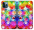 S3292 Colourful Disco Star Funda Carcasa Case para iPhone 12 Pro Max