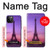 S3447 Eiffel Paris Sunset Funda Carcasa Case para iPhone 12 Pro Max