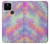 S3706 Pastel Rainbow Galaxy Pink Sky Funda Carcasa Case para Google Pixel 5