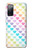 S3499 Colorful Heart Pattern Funda Carcasa Case para Samsung Galaxy S20 FE