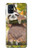 S3138 Cute Baby Sloth Paint Funda Carcasa Case para Samsung Galaxy M51