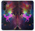 S2486 Rainbow Unicorn Nebula Space Funda Carcasa Case para Motorola Edge