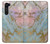 S3717 Rose Gold Blue Pastel Marble Graphic Printed Funda Carcasa Case para Motorola Edge