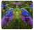 S1565 Bluebird of Happiness Blue Bird Funda Carcasa Case para Motorola Edge+
