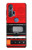 S3204 Red Cassette Recorder Graphic Funda Carcasa Case para Motorola Edge+