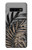 S3692 Gray Black Palm Leaves Funda Carcasa Case para Samsung Galaxy S10 Plus