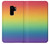 S3698 LGBT Gradient Pride Flag Funda Carcasa Case para Samsung Galaxy S9 Plus