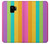 S3678 Colorful Rainbow Vertical Funda Carcasa Case para Samsung Galaxy S9