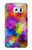 S3677 Colorful Brick Mosaics Funda Carcasa Case para Samsung Galaxy S6