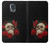 S3753 Dark Gothic Goth Skull Roses Funda Carcasa Case para Samsung Galaxy S5