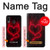 S3682 Devil Heart Funda Carcasa Case para Samsung Galaxy A20, Galaxy A30