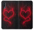 S3682 Devil Heart Funda Carcasa Case para Samsung Galaxy A50