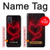 S3682 Devil Heart Funda Carcasa Case para Samsung Galaxy A71 5G