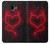 S3682 Devil Heart Funda Carcasa Case para Samsung Galaxy J6+ (2018), J6 Plus (2018)