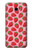 S3719 Strawberry Pattern Funda Carcasa Case para Samsung Galaxy J4+ (2018), J4 Plus (2018)