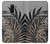 S3692 Gray Black Palm Leaves Funda Carcasa Case para Samsung Galaxy A6 (2018)