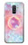 S3709 Pink Galaxy Funda Carcasa Case para Samsung Galaxy A6+ (2018), J8 Plus 2018, A6 Plus 2018