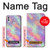 S3706 Pastel Rainbow Galaxy Pink Sky Funda Carcasa Case para Huawei Honor 10 Lite, Huawei P Smart 2019