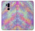 S3706 Pastel Rainbow Galaxy Pink Sky Funda Carcasa Case para LG G7 ThinQ