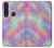 S3706 Pastel Rainbow Galaxy Pink Sky Funda Carcasa Case para Motorola Moto G8 Plus