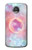 S3709 Pink Galaxy Funda Carcasa Case para Motorola Moto Z2 Play, Z2 Force