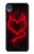 S3682 Devil Heart Funda Carcasa Case para Motorola Moto E6, Moto E (6th Gen)