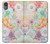 S3705 Pastel Floral Flower Funda Carcasa Case para Motorola Moto E6, Moto E (6th Gen)