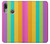 S3678 Colorful Rainbow Vertical Funda Carcasa Case para Motorola Moto E6 Plus, Moto E6s