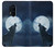 S3693 Grim White Wolf Full Moon Funda Carcasa Case para OnePlus 8 Pro