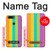 S3678 Colorful Rainbow Vertical Funda Carcasa Case para OnePlus 5T