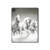 S0933 White Horses Funda Carcasa Case para iPad Pro 11 (2021,2020,2018, 3rd, 2nd, 1st)