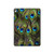 S1965 Peacock Feather Funda Carcasa Case para iPad Air 2, iPad 9.7 (2017,2018), iPad 6, iPad 5