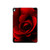 S2898 Red Rose Funda Carcasa Case para iPad Air 2, iPad 9.7 (2017,2018), iPad 6, iPad 5