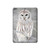 S1566 Snowy Owl White Owl Funda Carcasa Case para iPad Pro 10.5, iPad Air (2019, 3rd)