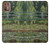S3674 Claude Monet Footbridge and Water Lily Pool Funda Carcasa Case para Motorola Moto G9 Plus