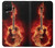 S0415 Fire Guitar Burn Funda Carcasa Case para Samsung Galaxy A42 5G