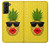 S2443 Funny Pineapple Sunglasses Kiss Funda Carcasa Case para Samsung Galaxy S21 Plus 5G, Galaxy S21+ 5G