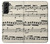 S3082 Music Sheet Funda Carcasa Case para Samsung Galaxy S21 Plus 5G, Galaxy S21+ 5G