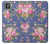 S3265 Vintage Flower Pattern Funda Carcasa Case para Motorola Moto G9 Power