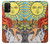 S0565 Tarot Sun Funda Carcasa Case para Samsung Galaxy A32 5G