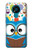 S2521 Cute Nerd Owl Cartoon Funda Carcasa Case para Nokia 3.4