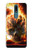 S0863 Hell Fire Skull Funda Carcasa Case para Nokia 2.4